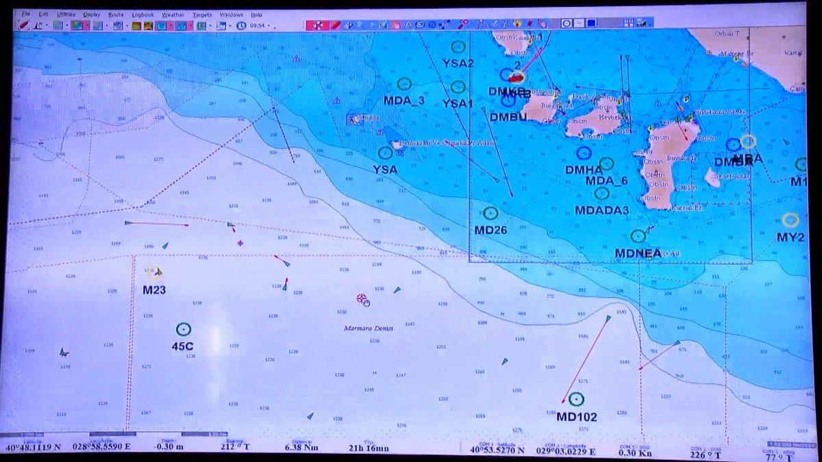 Araştırma gemisi Marmara'yı karış karış inceliyor