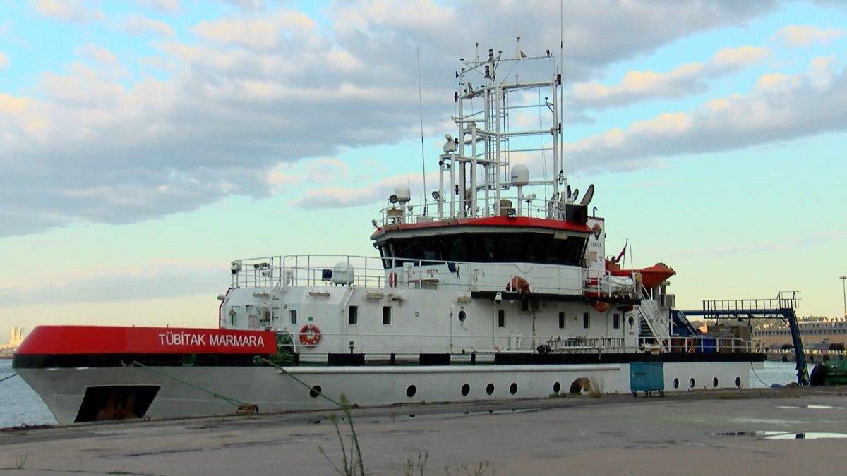 Araştırma gemisi Marmara'yı karış karış inceliyor