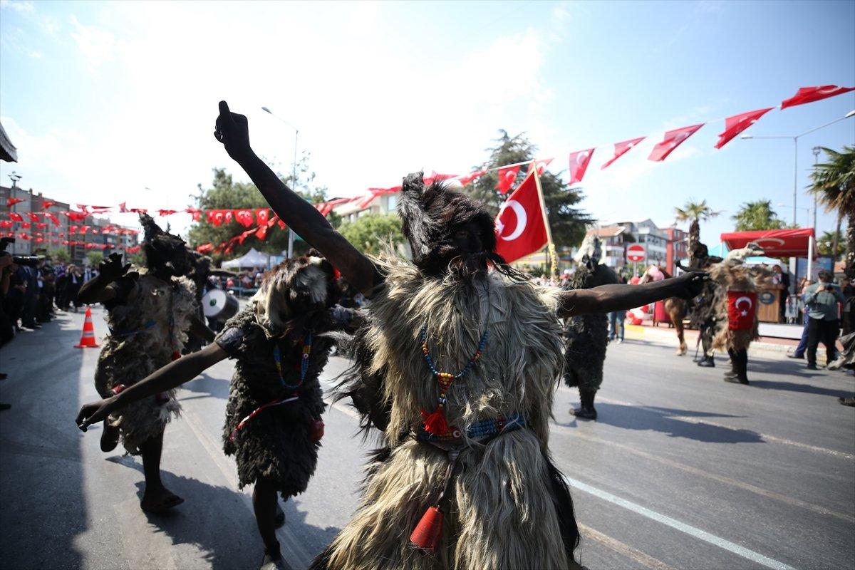 Balıkesir'de işgalde düşmanın korkulu rüyası 'Tülütabaklar' canlandırıldı