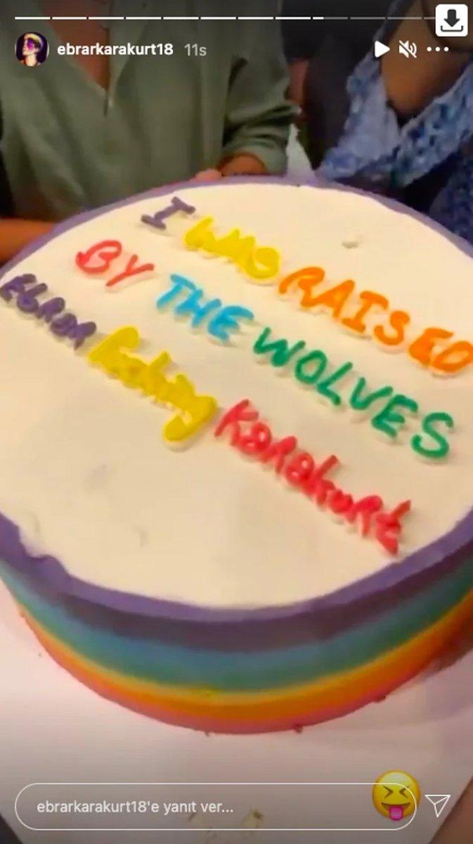 Ebrar Karakurt'a veda partisi: Yolculuk İtalya