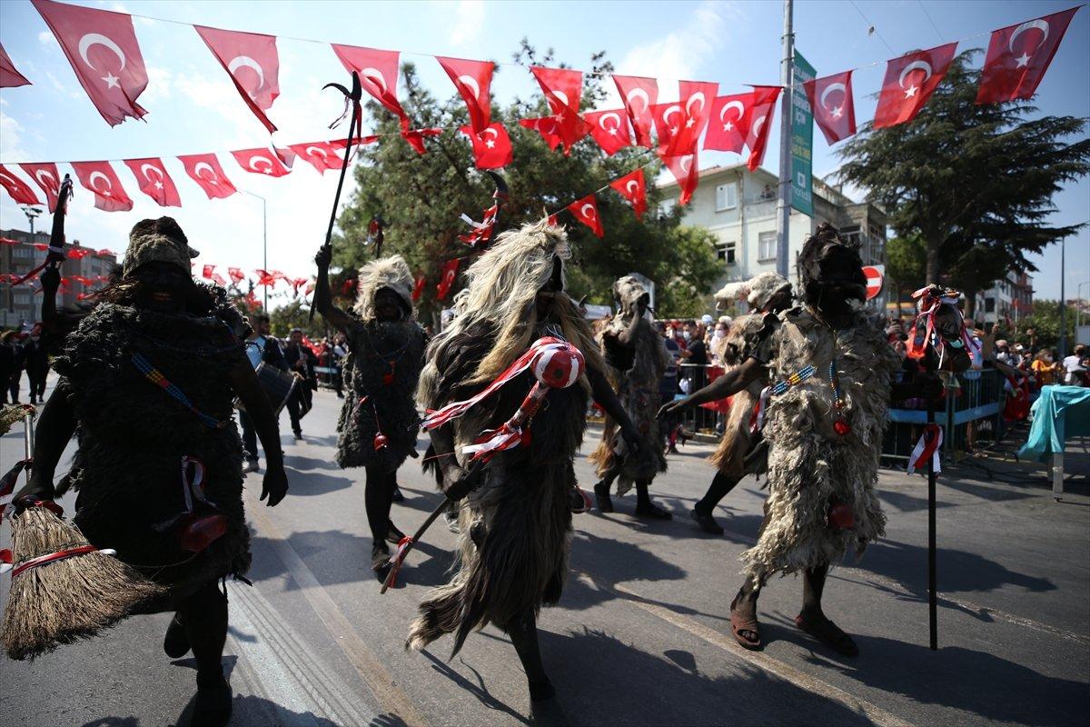 Balıkesir'de işgalde düşmanın korkulu rüyası 'Tülütabaklar' canlandırıldı