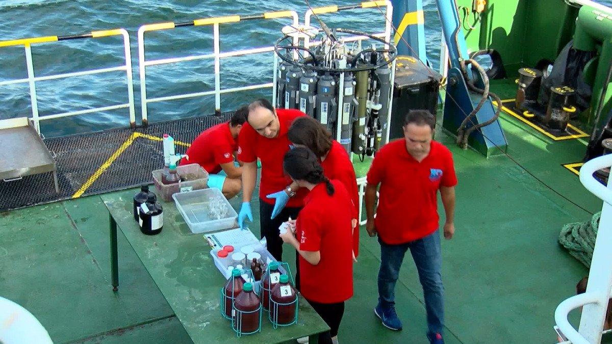 Araştırma gemisi Marmara'yı karış karış inceliyor