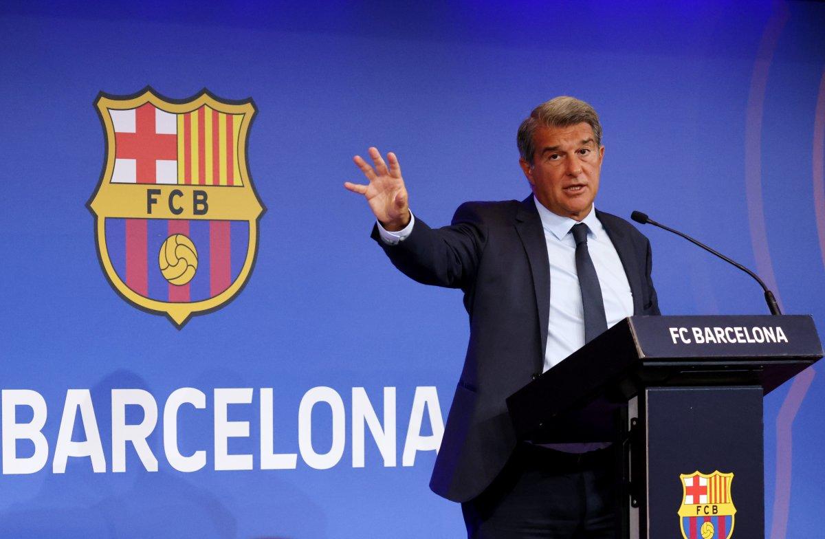 Laporta: Avrupa Süper Ligi'ni engelleyemezler