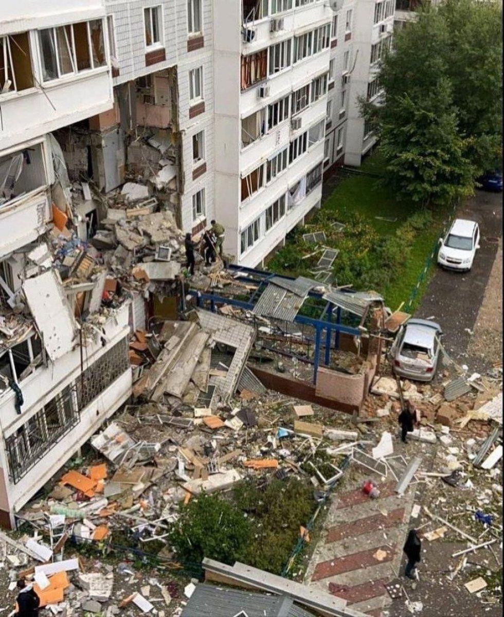 Rusya'da doğalgaz patlaması