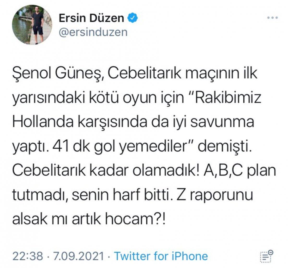 Ersin Düzen, TFF'deki görevinden istifa etti