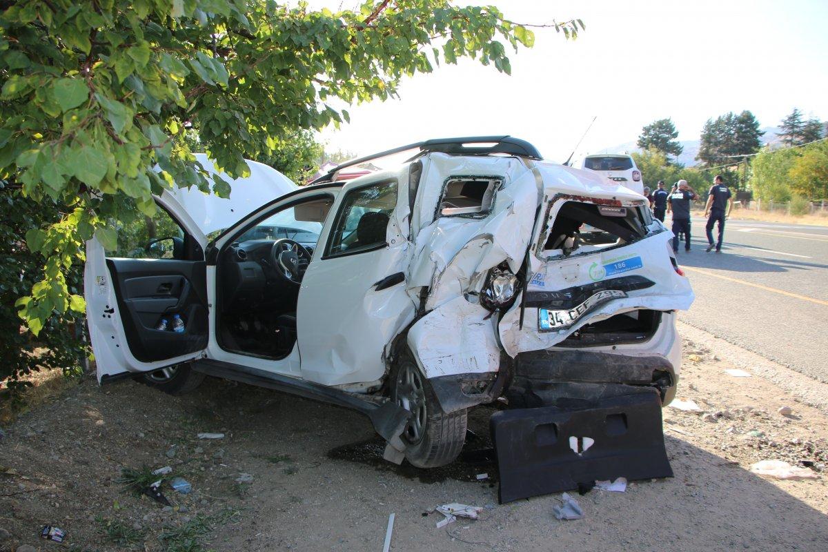 Elazığ’da zincirleme kaza