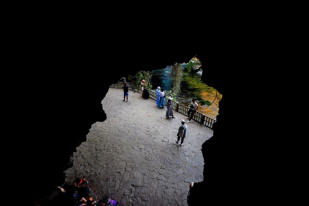 Antalya'daki Düden Şelalesi, her yıl binlerce yabancı turist ağırlıyor