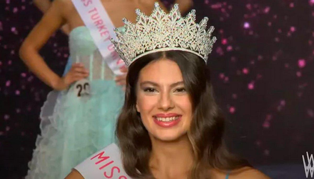 Miss Turkey 2021 birincisi Dilara Korkmaz oldu