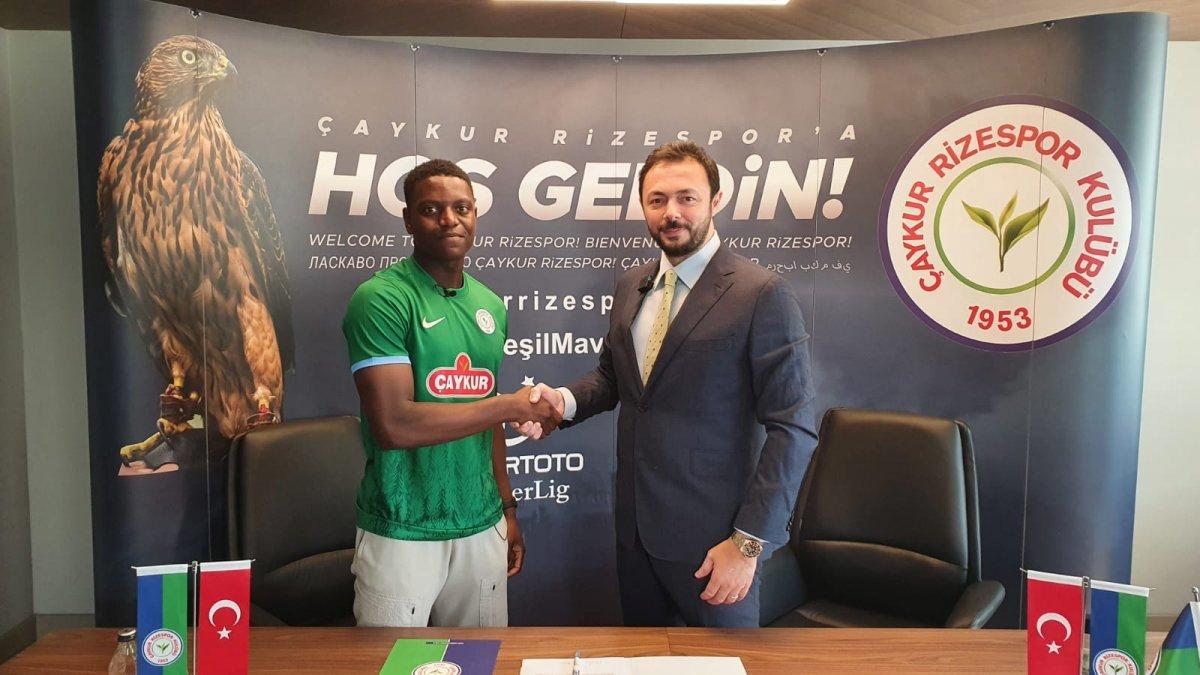 Rizespor, Nathan Monzango'yu kiraladı