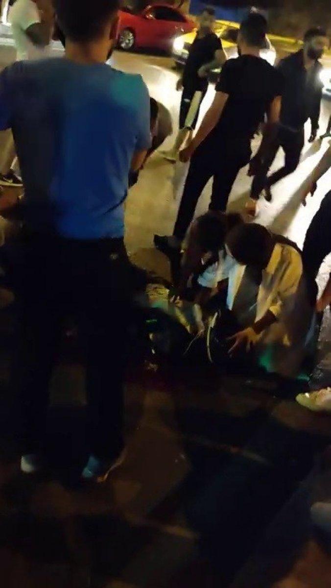 Pendik'te motosikletli genç hız kurbanı oldu