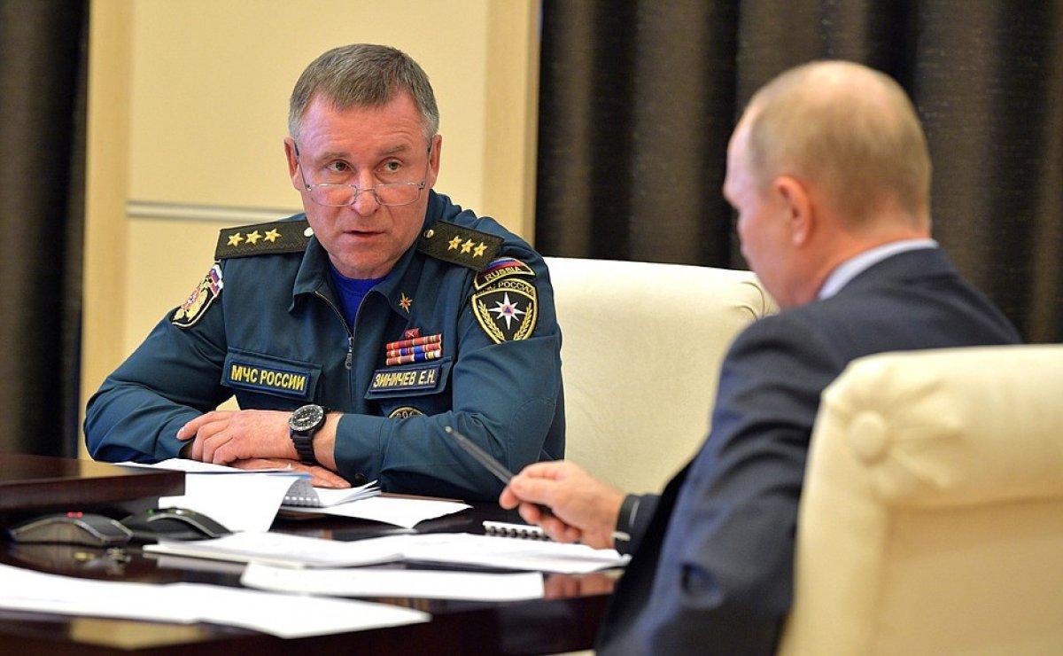 Rusya Acil Durumlar Bakanı Ziniçev, tatbikatta hayatını kaybetti