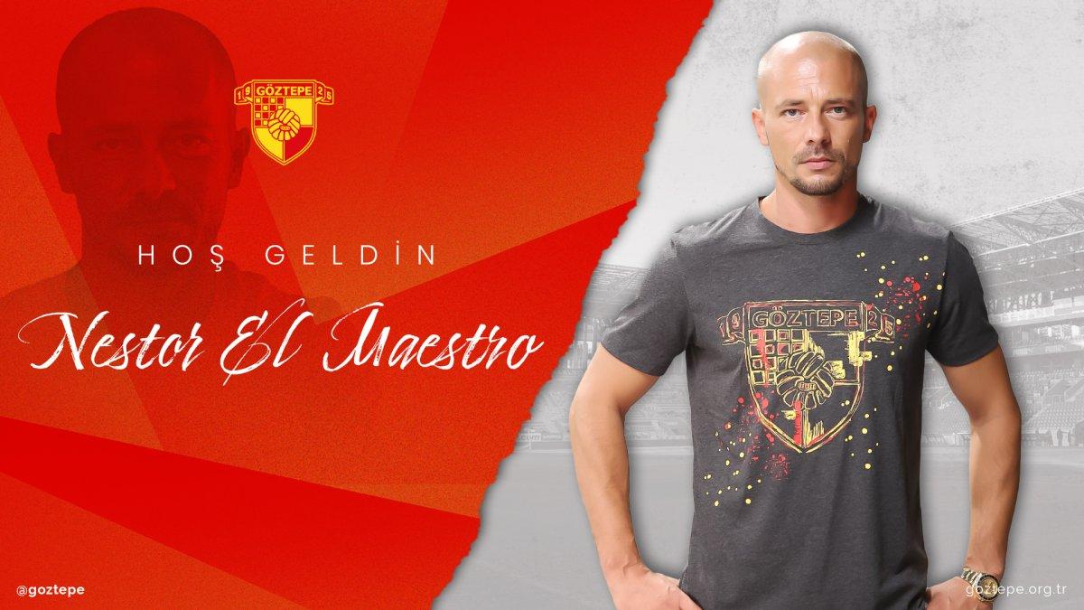 Göztepe'nin yeni teknik direktörü Nestor El Maestro oldu