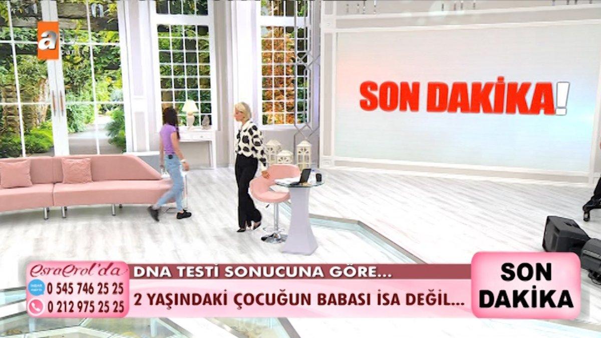 Canlı yayında DNA sonuçları açıklandı: Çocuğun babası İsa değil