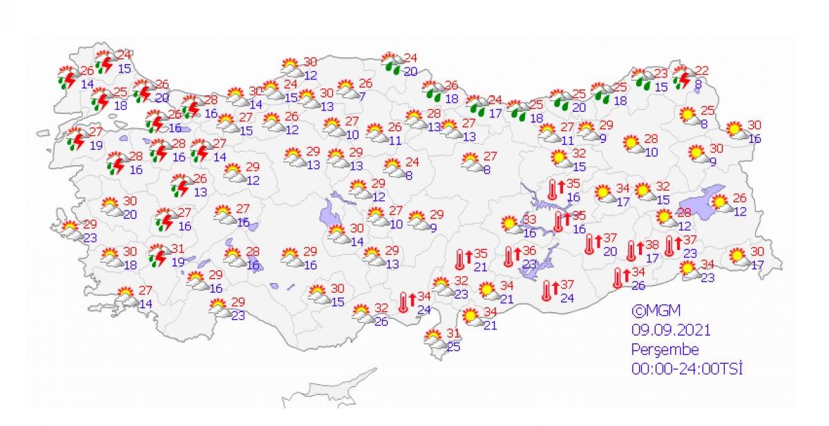 Marmara için sağanak ve kuvvetli rüzgar uyarısı
