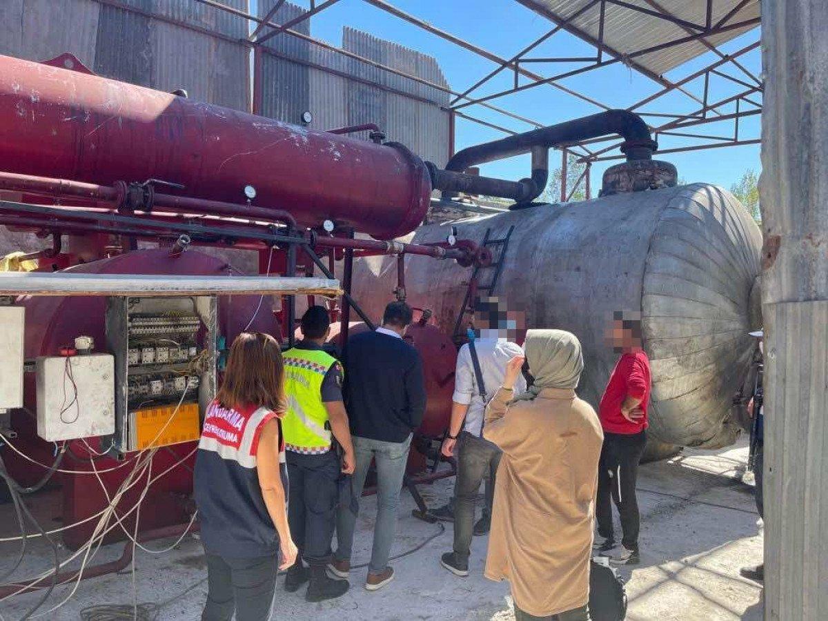 Ankara'da 'on numara yağ' üretimine suçüstü