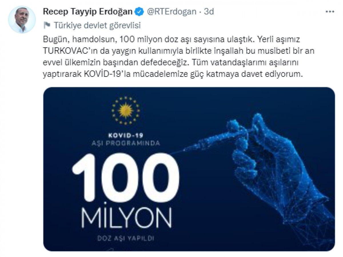 Toplam koronavirüs aşı miktarı 100 milyon dozu geçti