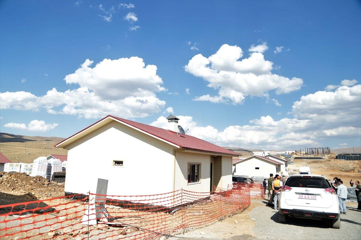 Erzurum’da, depremzedelere 350 konutun teslimi bu yıl yapılacak
