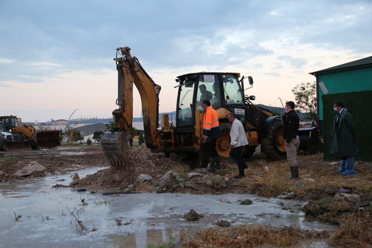Kütahya'da 4 fabrika su altında kaldı