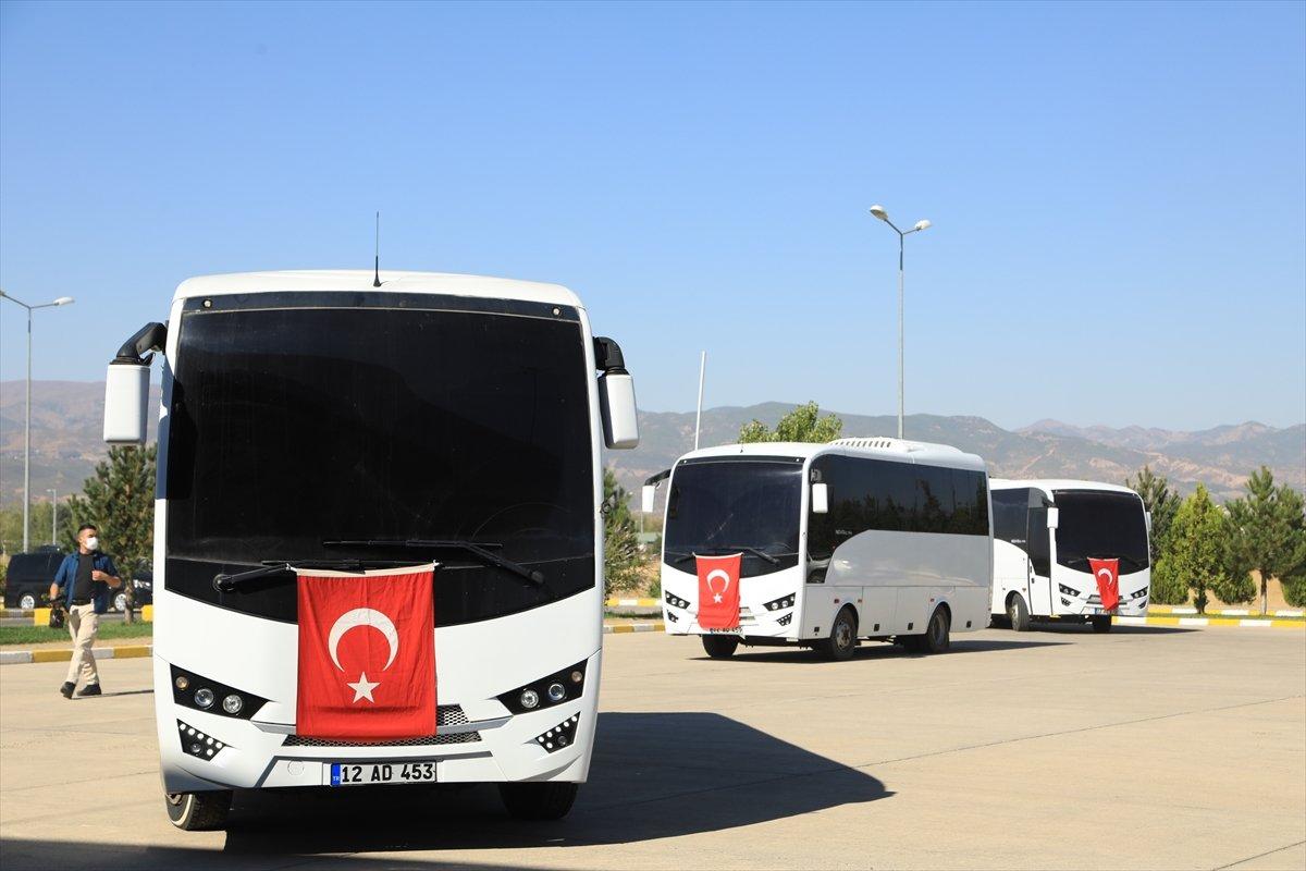 Bingöl’de, komandolar dualarla Suriye’ye uğurlandı