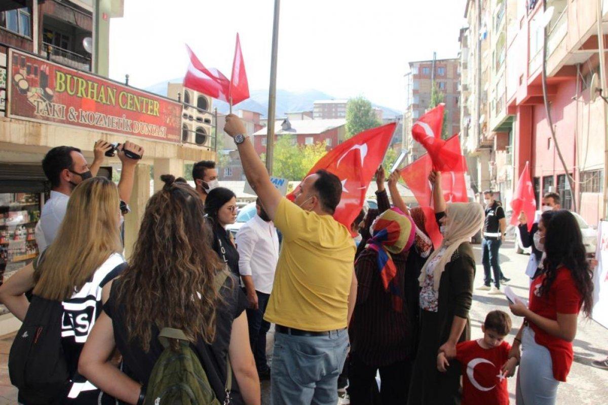 Hakkarili aileler evlat nöbetinin 16. haftasında