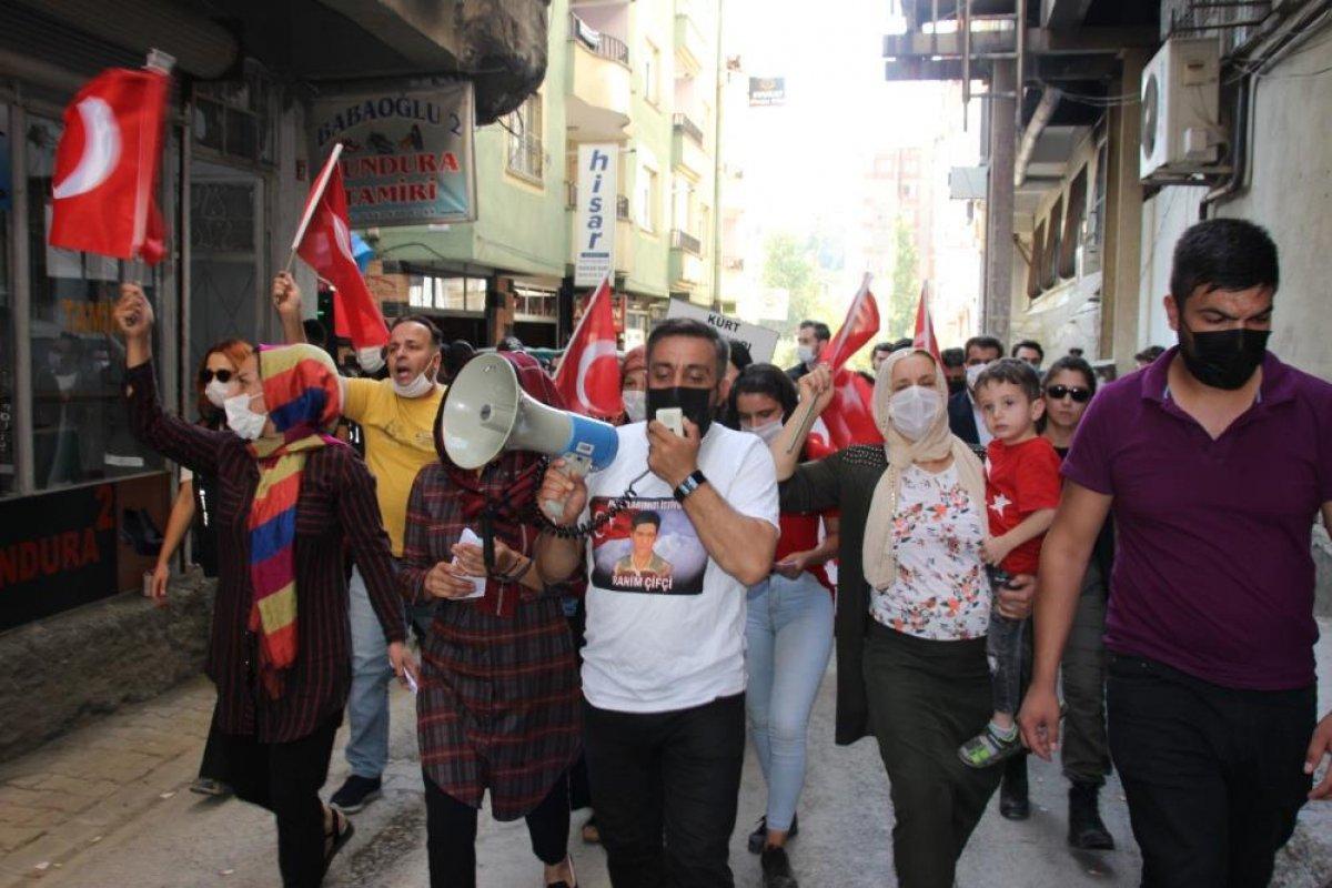 Hakkarili aileler evlat nöbetinin 16. haftasında