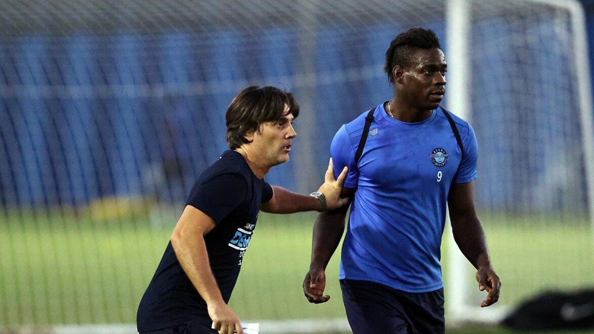 Montella: Balotelli'nin buraya gelmesi İtalya'da büyük ses getirdi