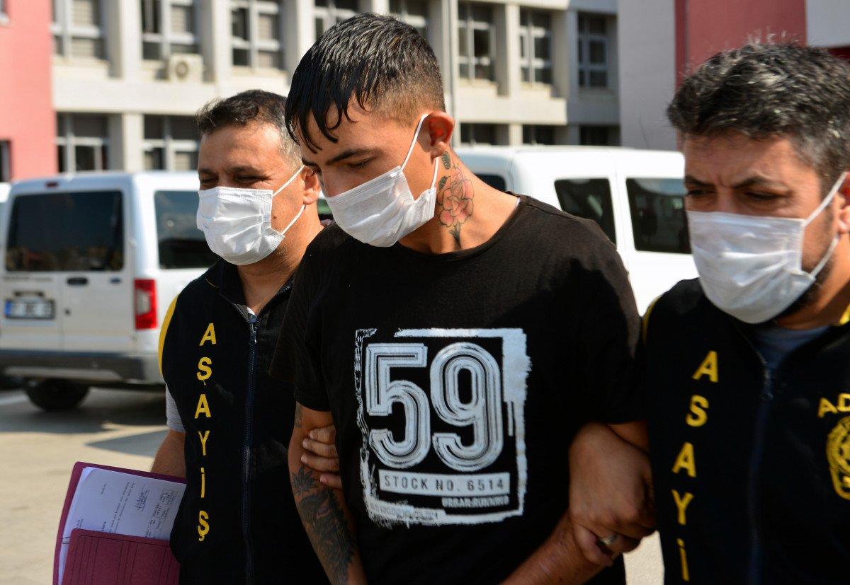 Adana'da kapkaççıyı dövmeleri ele verdi