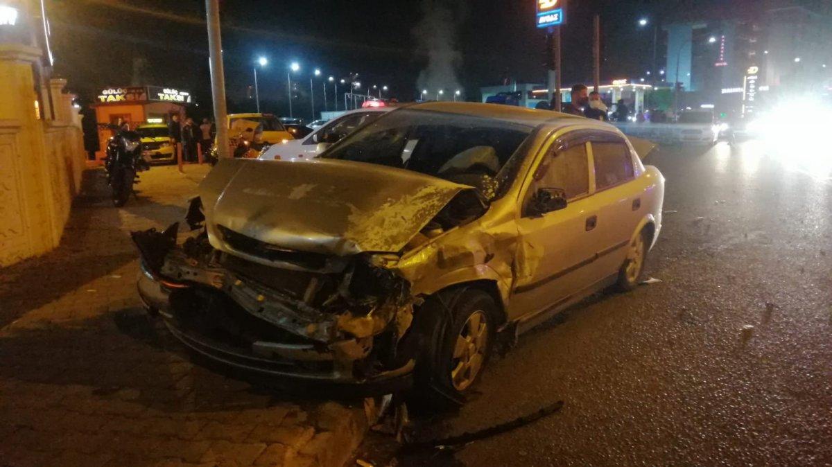 Zonguldak'ta zincirleme kaza meydana geldi