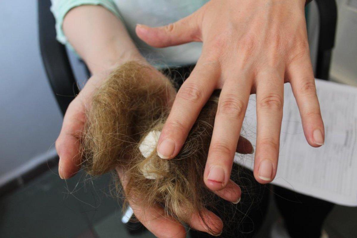 Gaziantep'te kadın hasta hemşireye saldırdı