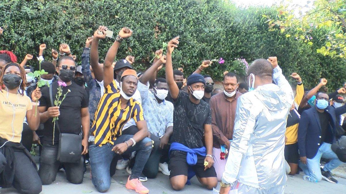 Esenyurt’ta telefon kavgasında ölen Romeo için anma töreni