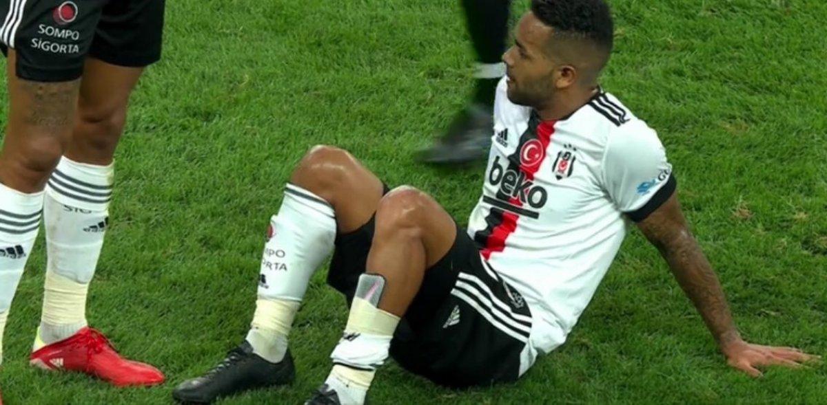 Beşiktaş'ta Alex Teixeira da sakatlandı