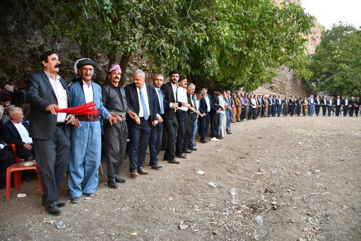 Şırnak'ta damada 373 bin geline ise 1 kilo altın takıldı