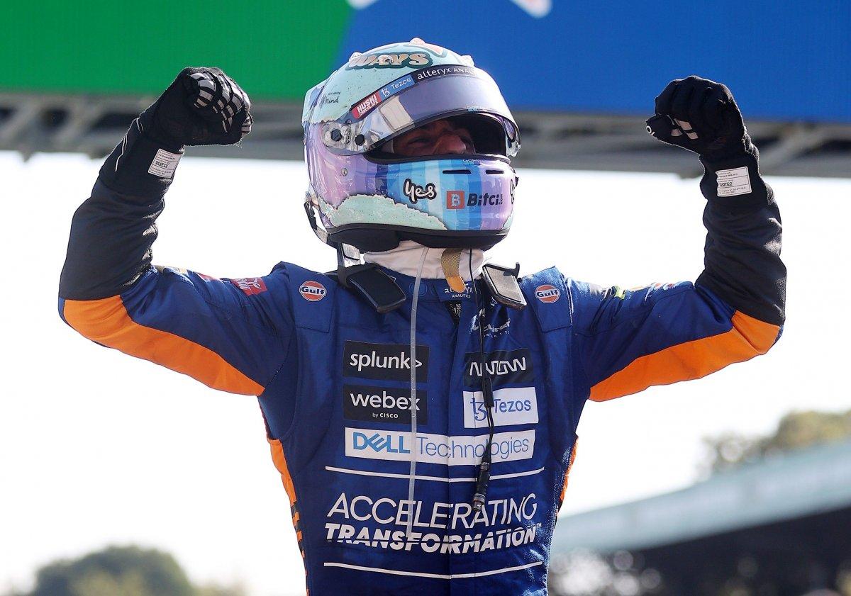 Formula 1 İtalya Grand Prix'sini Ricciardo kazandı