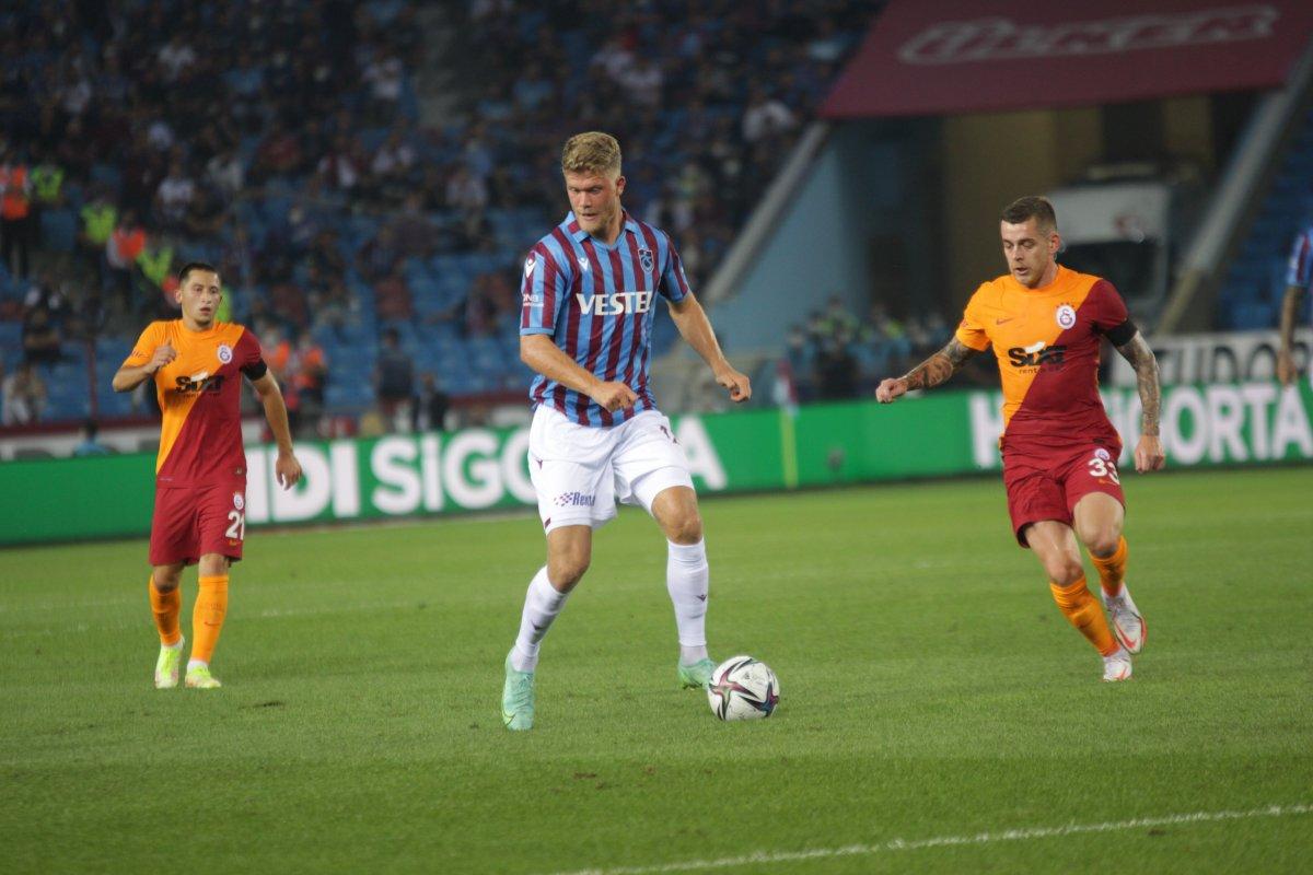 Trabzonspor-Galatasaray derbisinde beraberlik var