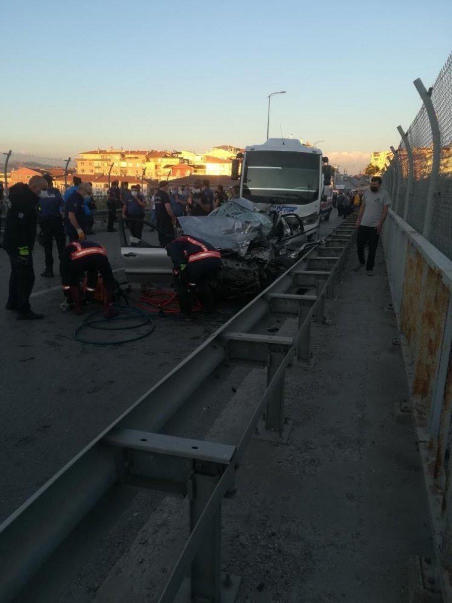 Ankara'da feci kaza: 5 ölü