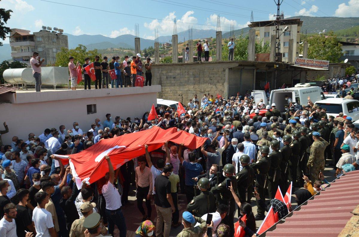 Şehit Turgay Abacı Hatay’da son yolculuğuna uğurlandı