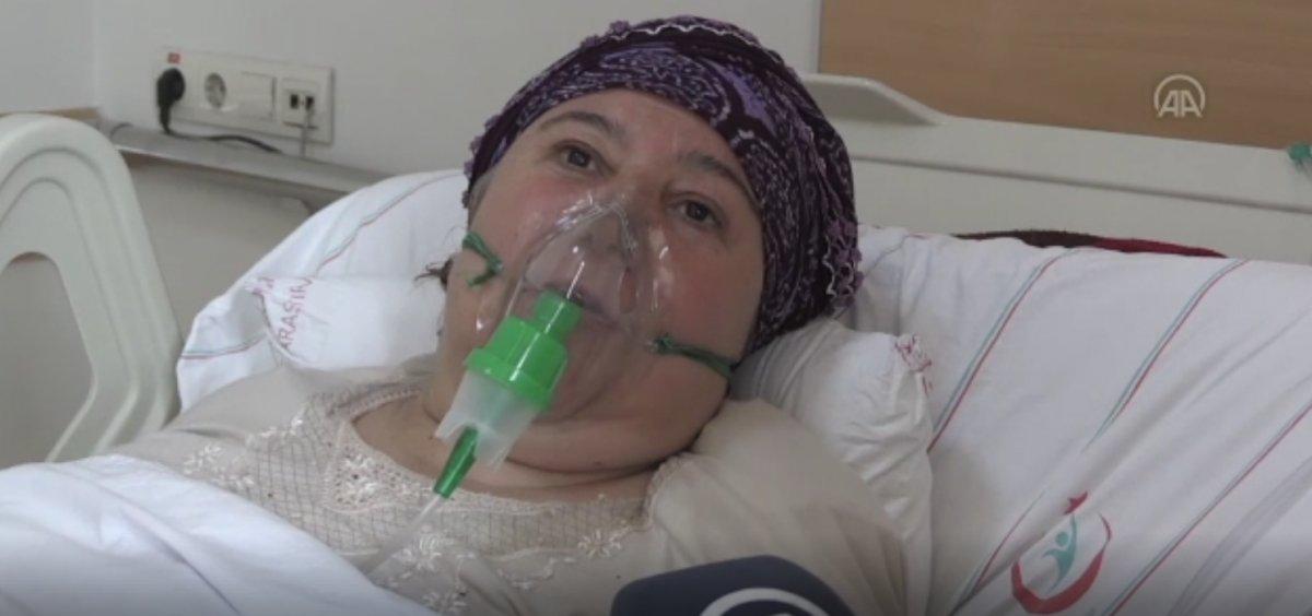 Gaziantep'te koronavirüse yakalanan kadın: Aşı olun, ben belki öleceğim ama siz ölmeyin