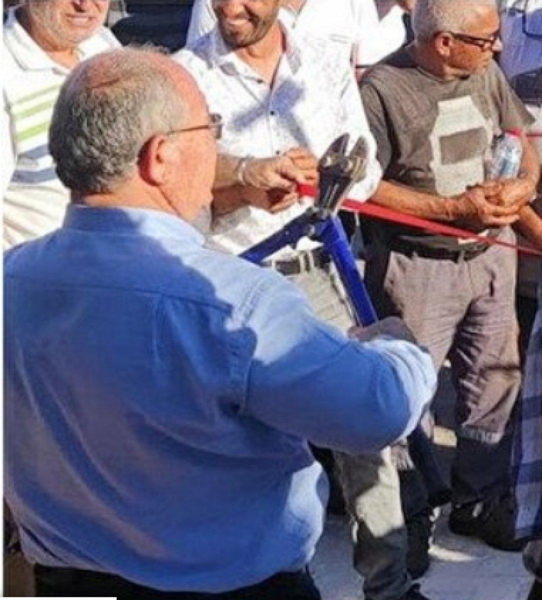 CHP'li Datça Belediyesi Sanayi Ağacı heykelinin açılışını yaptı