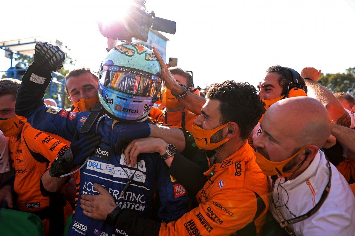 Formula 1 İtalya Grand Prix'sini Ricciardo kazandı