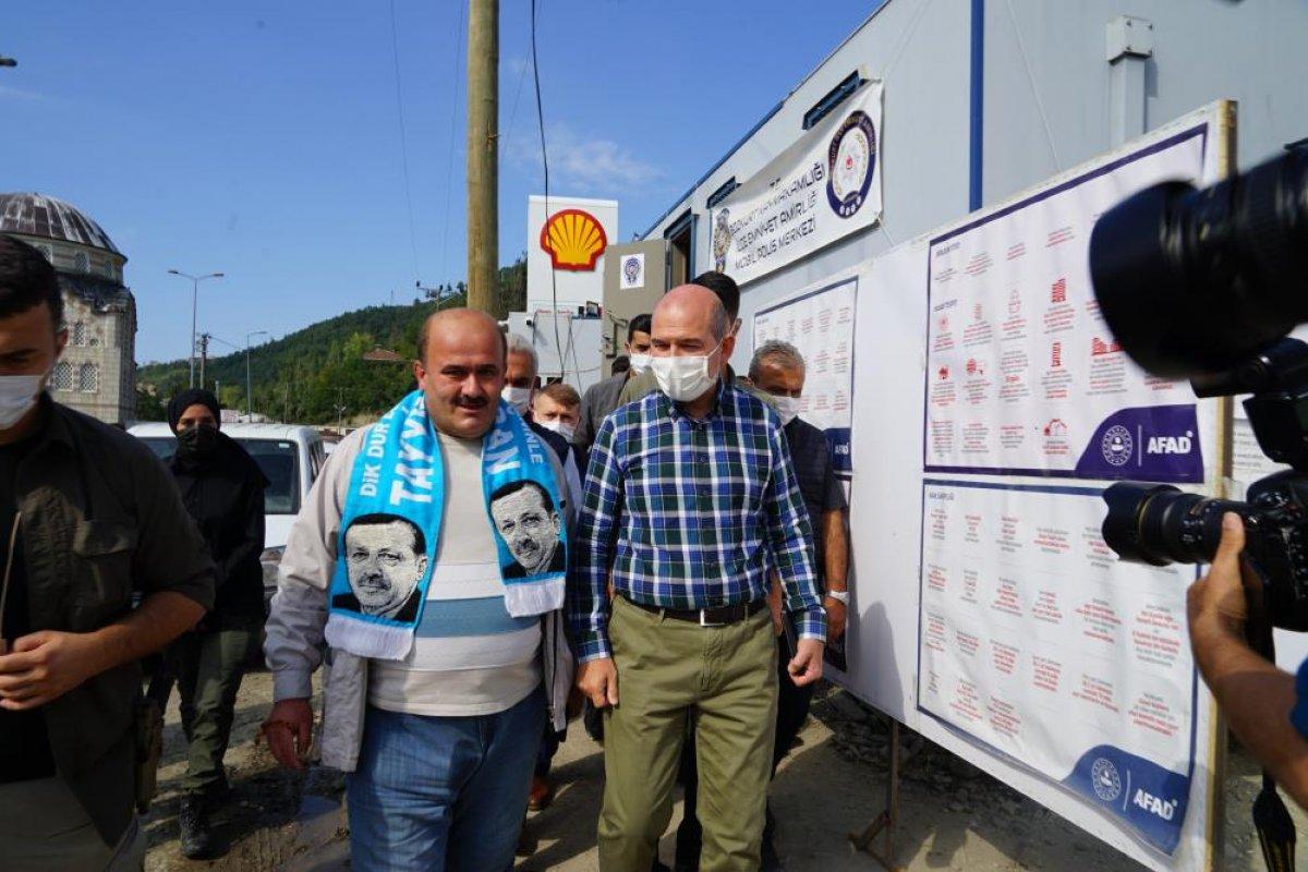 Sel bölgelerine toplam 720 milyon lira nakdi yardım yapıldı