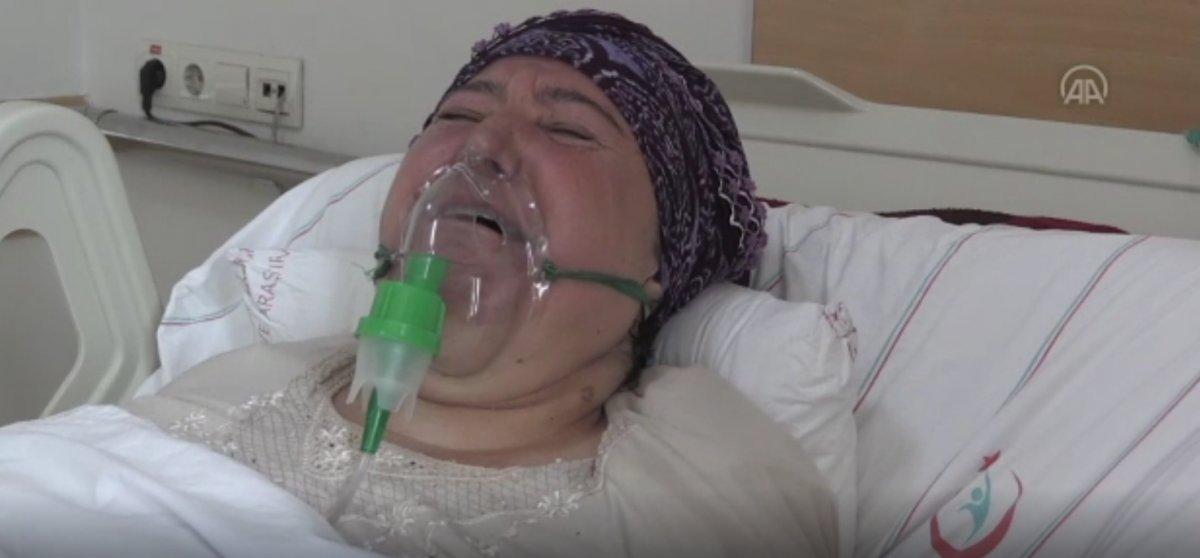 Gaziantep'te koronavirüse yakalanan kadın: Aşı olun, ben belki öleceğim ama siz ölmeyin