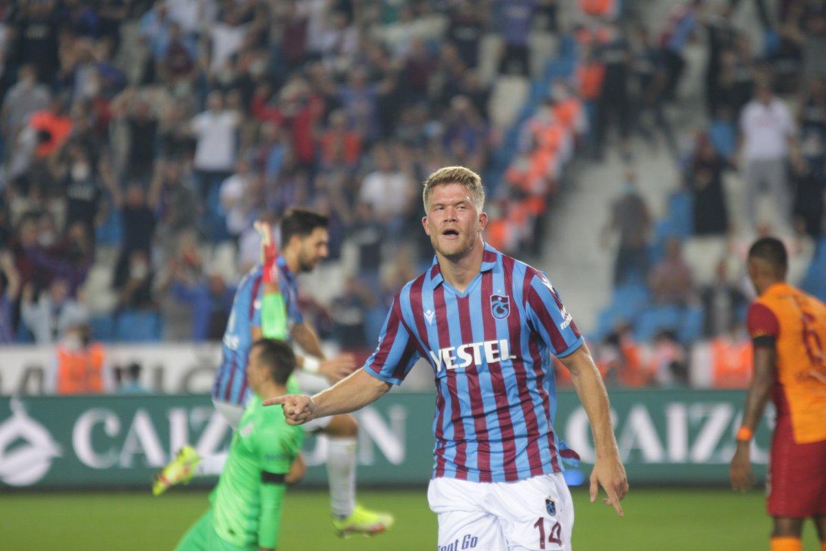 Trabzonspor-Galatasaray derbisinde beraberlik var