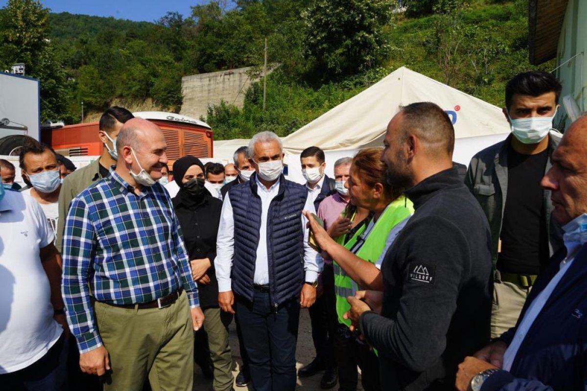 Sel bölgelerine toplam 720 milyon lira nakdi yardım yapıldı