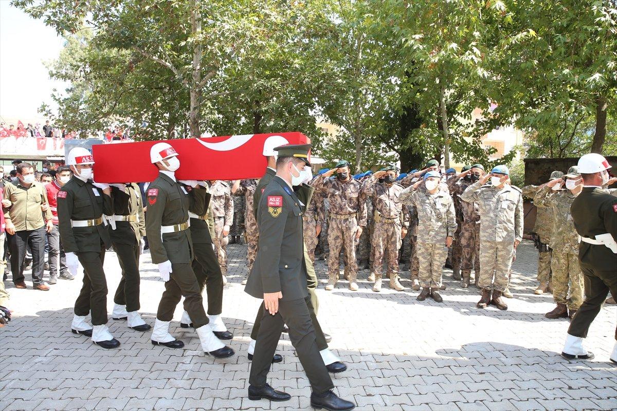 Şehit Turgay Abacı Hatay’da son yolculuğuna uğurlandı