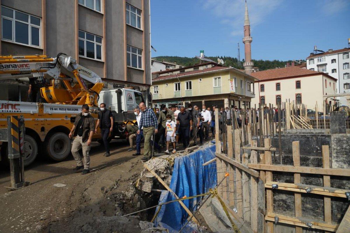 Sel bölgelerine toplam 720 milyon lira nakdi yardım yapıldı