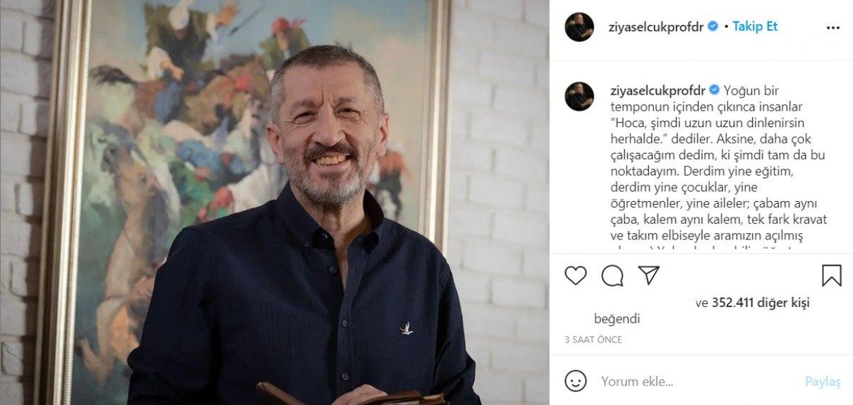 Ziya Selçuk imaj tazeledi