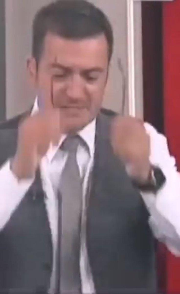 GS TV spikerinin Trabzonspor maçındaki heyecanı