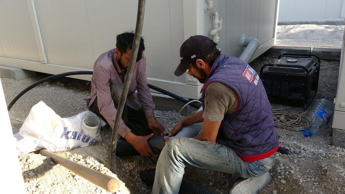 Kastamonu’da, selzedeler için  konteyner evler inşa ediliyor
