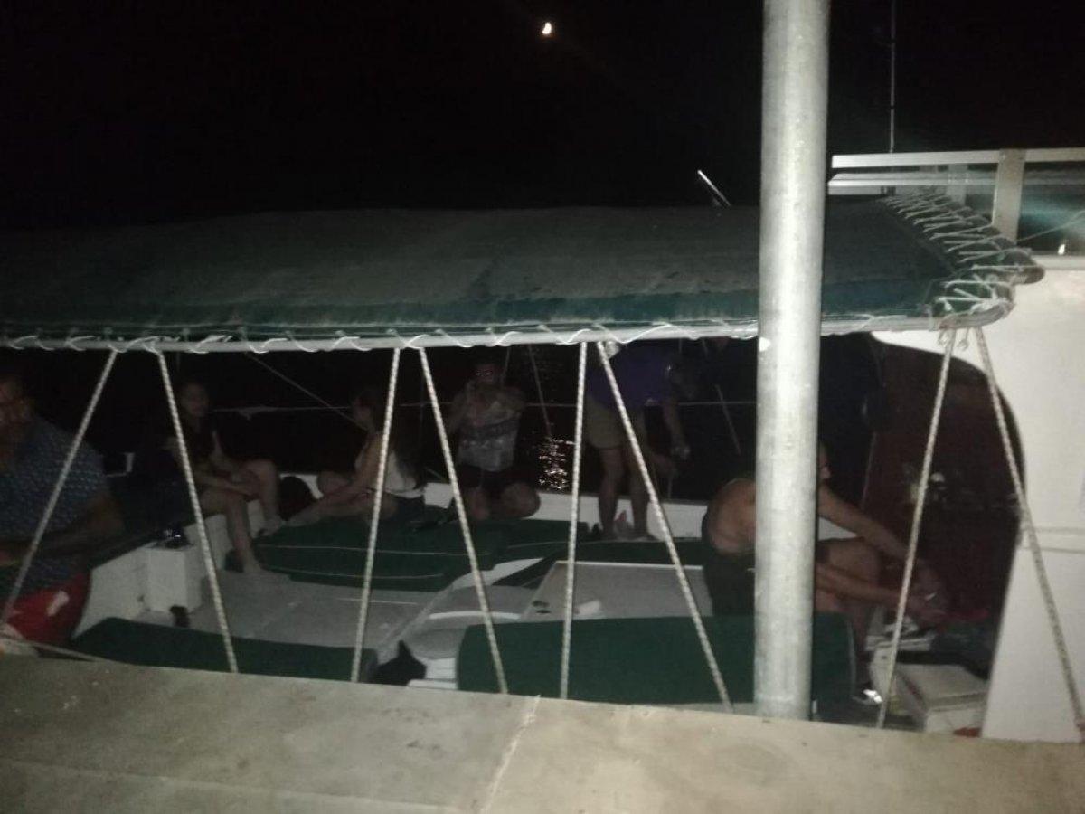 Manavgat’ta İran uyruklu 13 düzensiz göçmen yakalandı