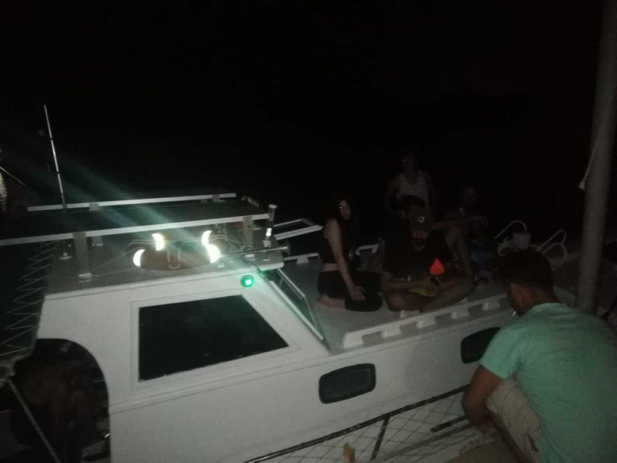 Manavgat’ta İran uyruklu 13 düzensiz göçmen yakalandı